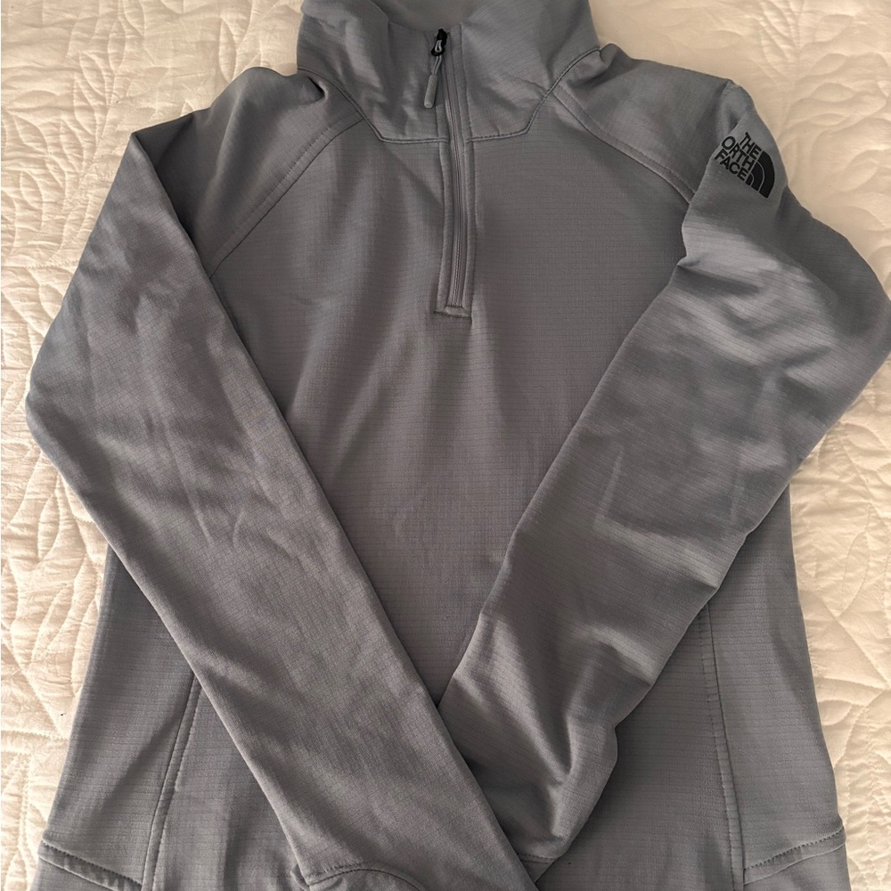 The North Face Charcoal Quarter-Zip Pullover